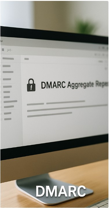 “DMARC 집계 보고서로 정렬 실패 원인을 확인하는 장면(실사)”