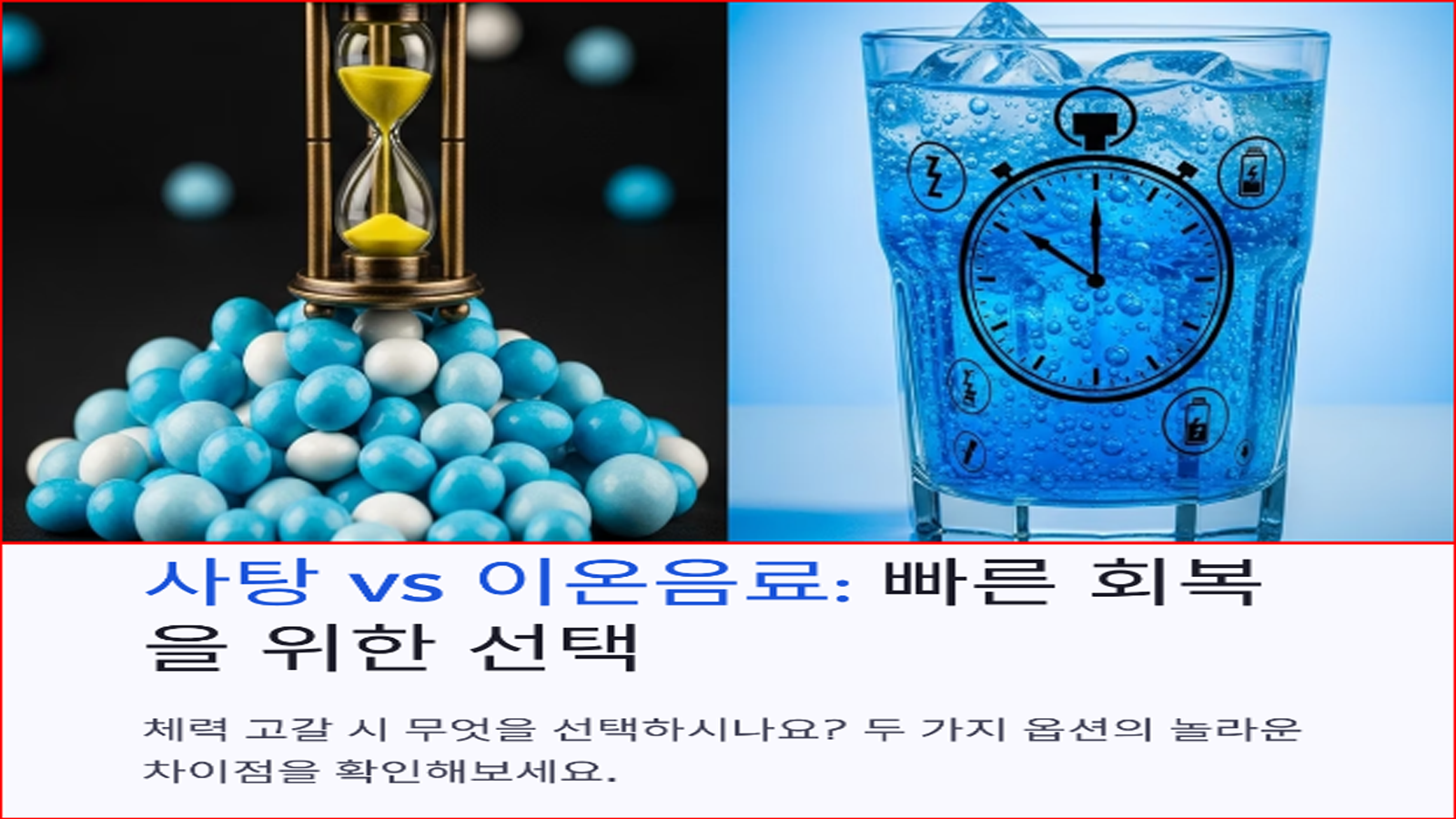 저혈당 대처에서 액체(이온음료·주스)가 사탕보다 빨리 흡수되는 이유와 경로 비교