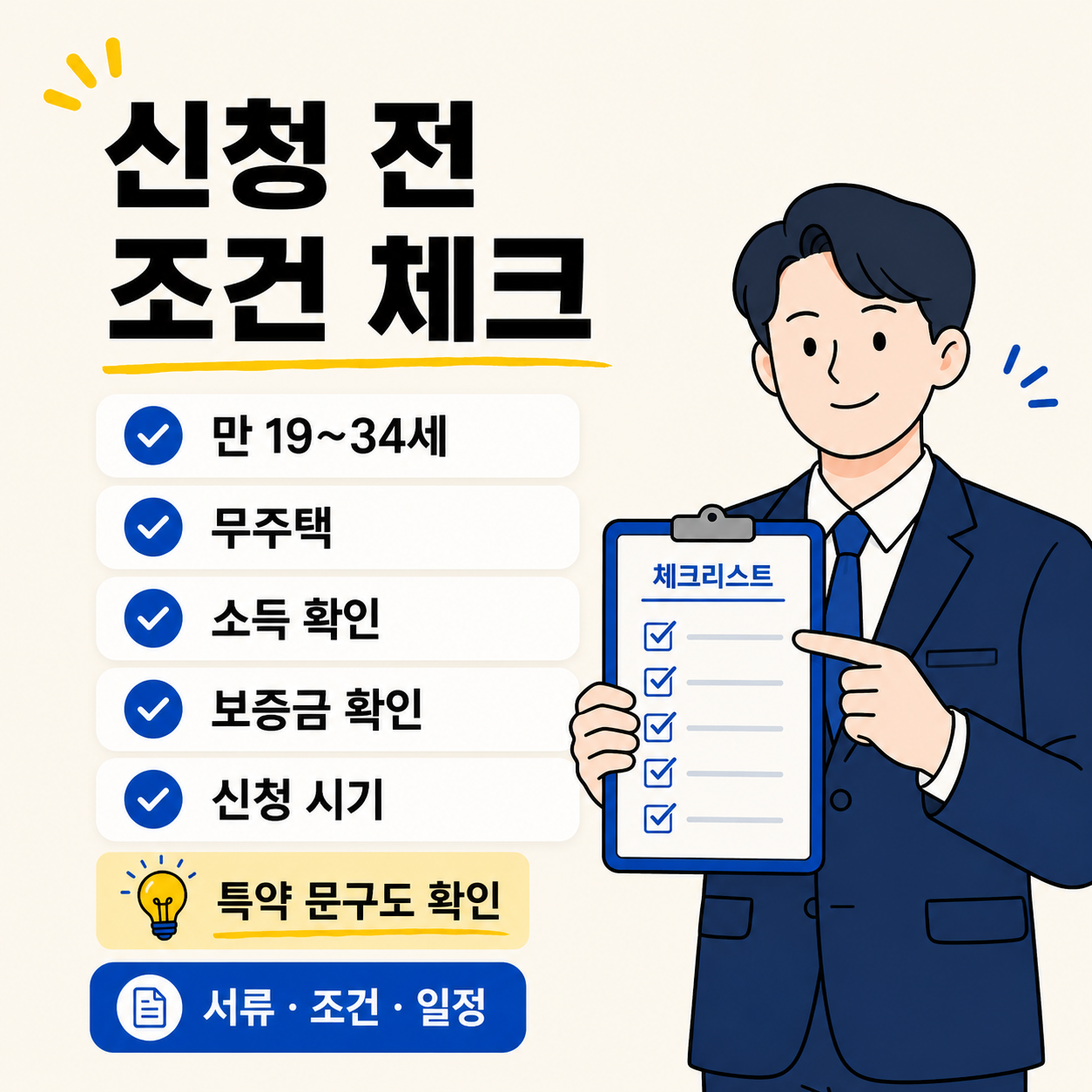 청년 전세대출 월 이자 차이 비교 이미지로, 대출금 1억 원 기준 금리 2.5%, 3.5%, 4.5%에 따른 월 이자 부담 차이를 보여주는 금융 계산 인포그래픽