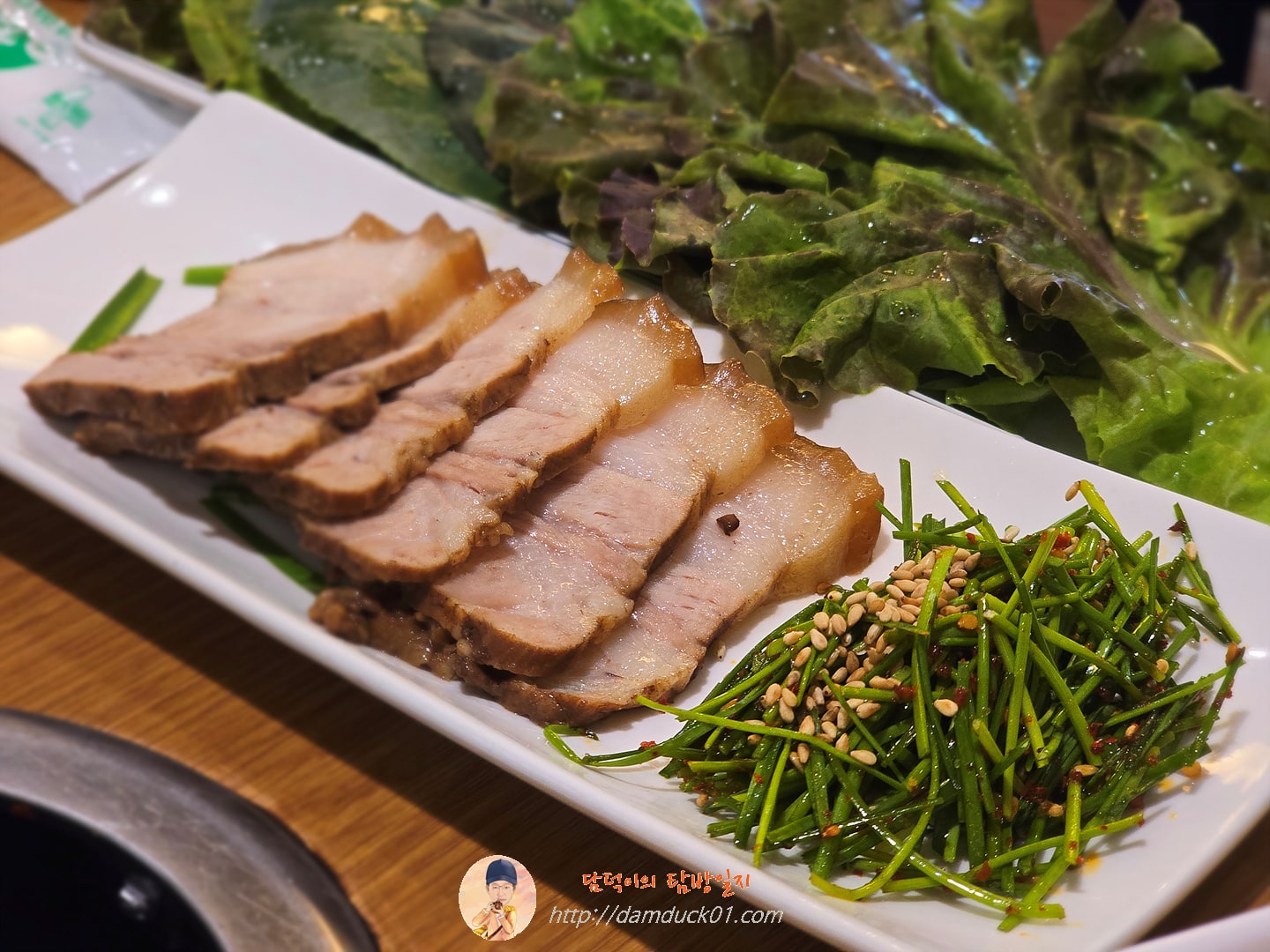 자연채 쌈정식, 수육정식