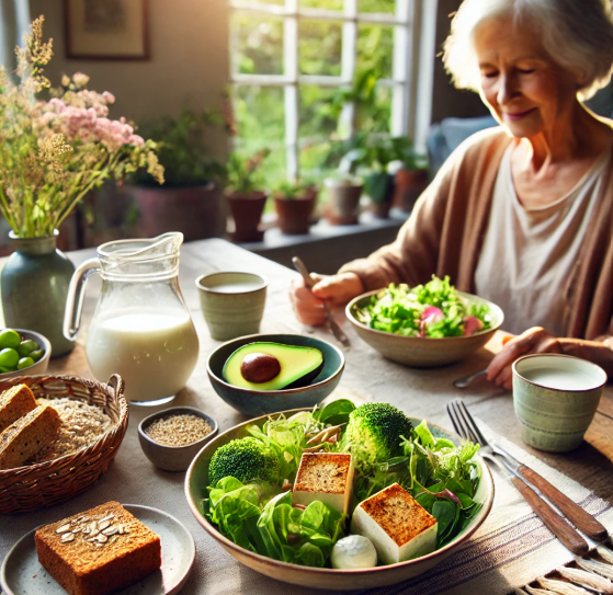 시니어 영양 밸런스 요리 관련 사진