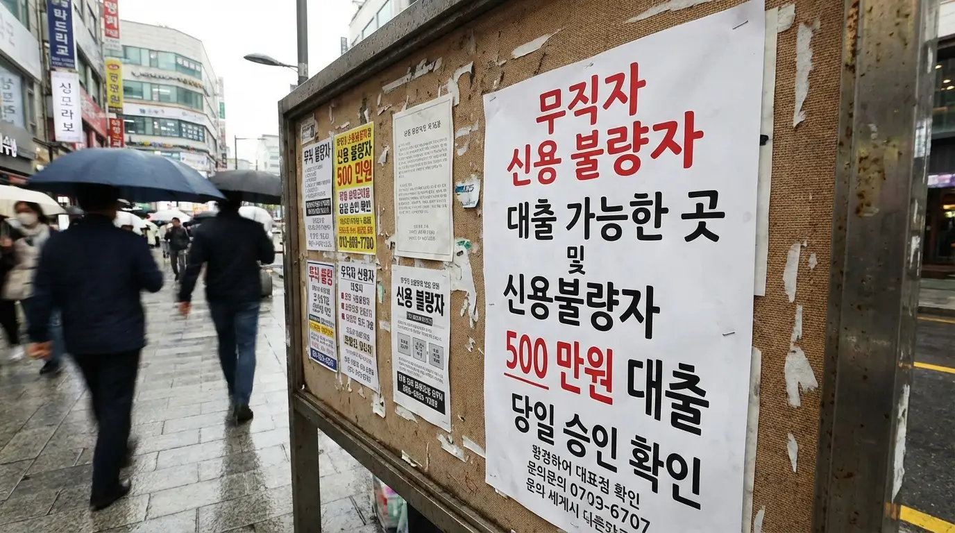무직자 신용 불량자 대출 가능한 곳 및 신용 불량자 500 만원 대출 당일 승인 확인
