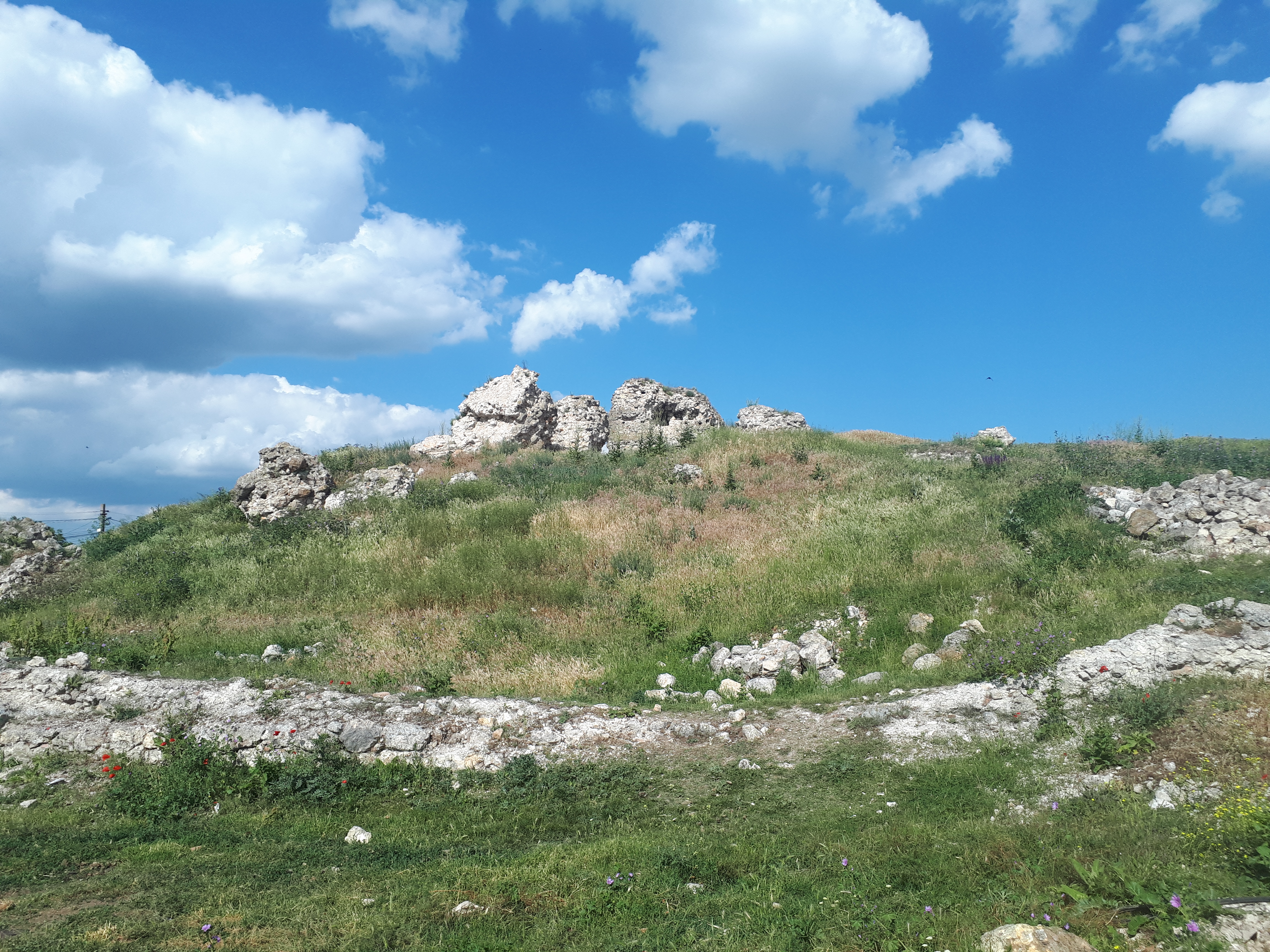 루마니아 흐르쇼바 언덕 위의 카르시움 요새
