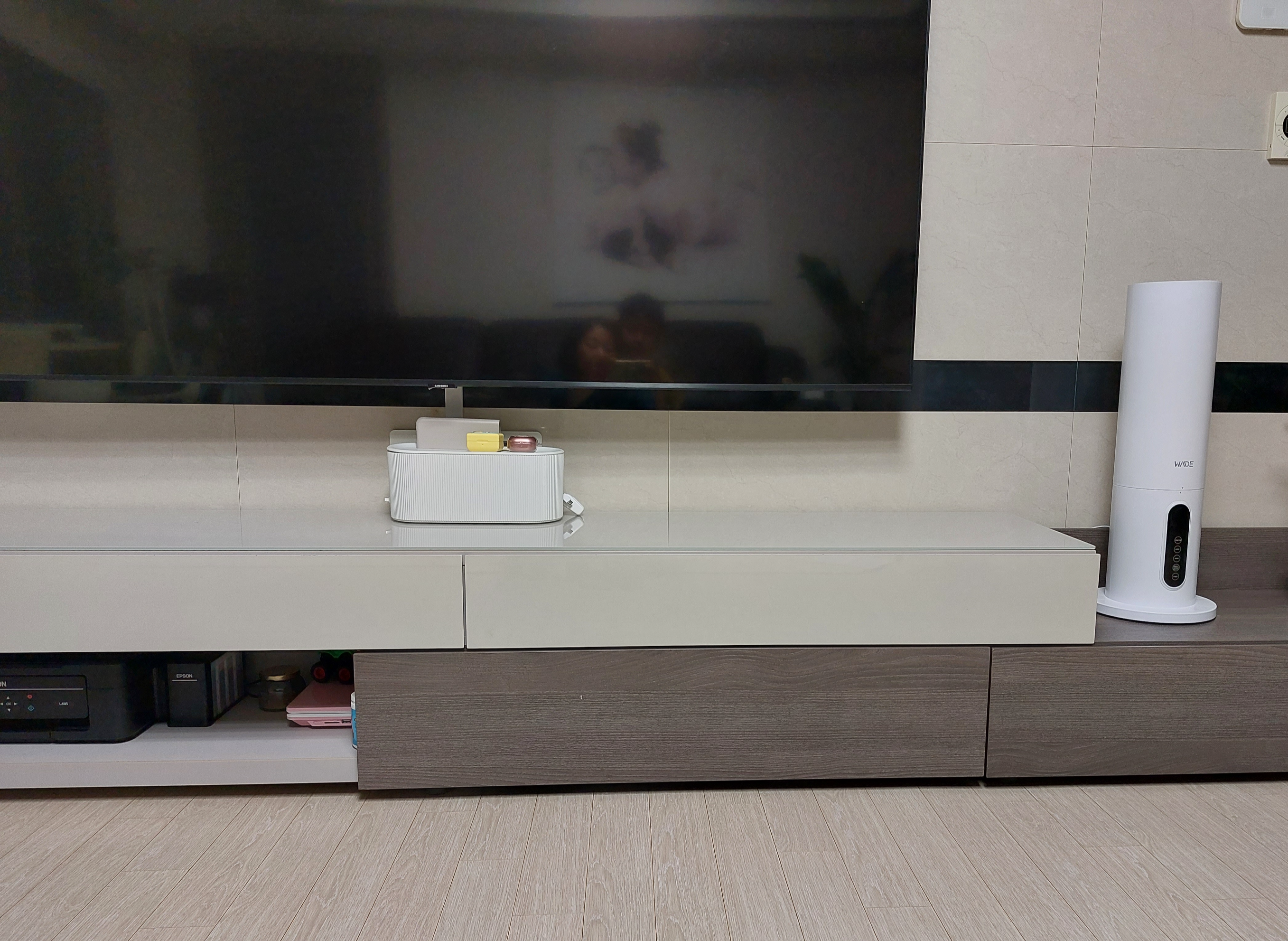 전기줄 정리함