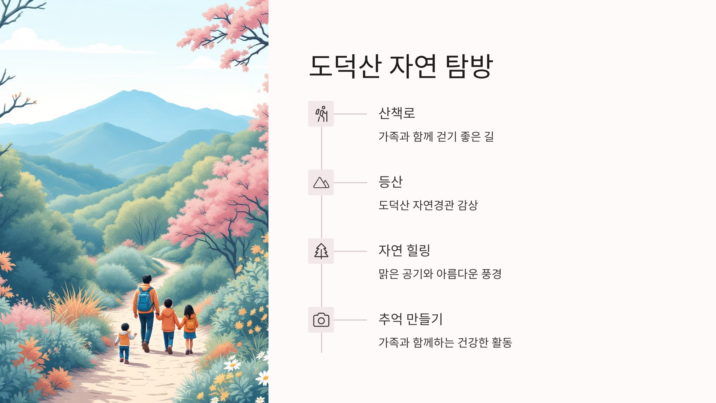 🏕️ 광명 도덕산캠핑장: 가족 단위에 적합한 힐링 캠핑장!