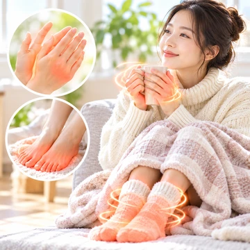 차가운 손발과 혈액순환 상태 확인4
