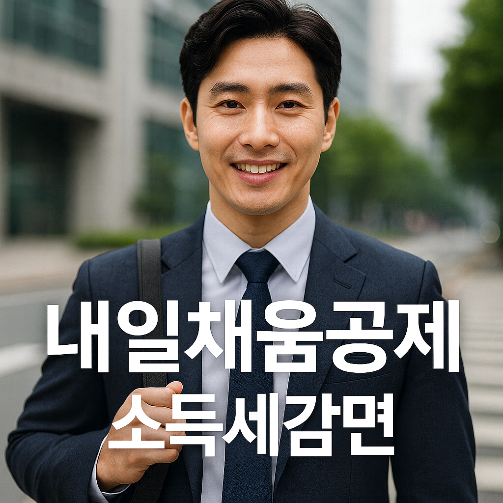 청년정부지원제도,내일채움공제,소득세감면