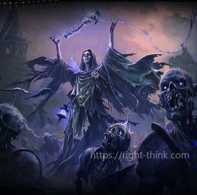 POE2 위치 캐릭터 세계관 스토리, 위치-리치