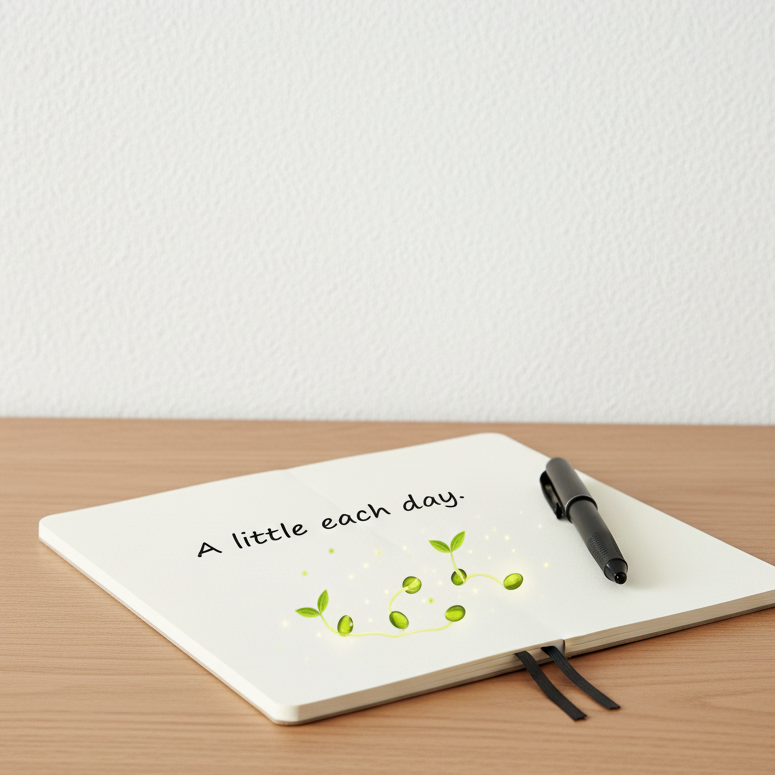 글쓰기 습관을 위한 작은 목표 설정