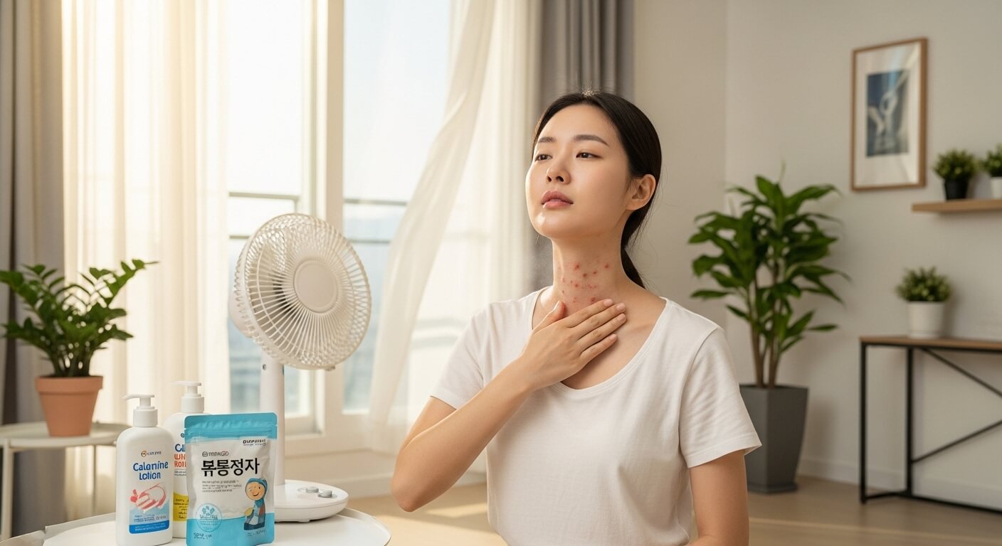 땀띠 가라앉히는 방법