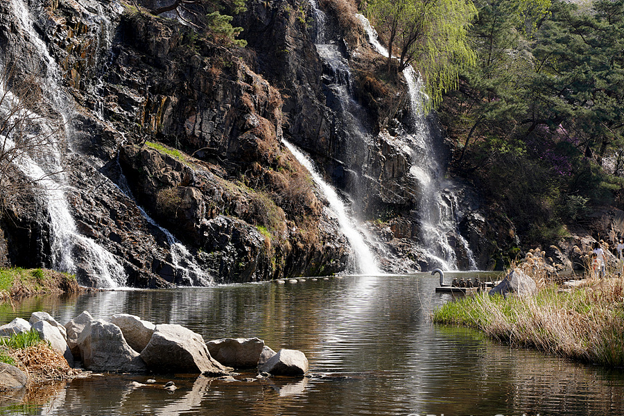 홍제천 인공폭포