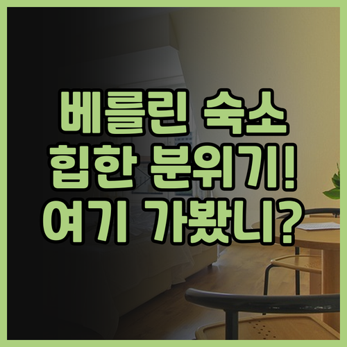 소셜 허브 베를린 후기 알렉산더 광장..