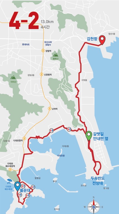 부산 갈맷길 4코스 4구간
