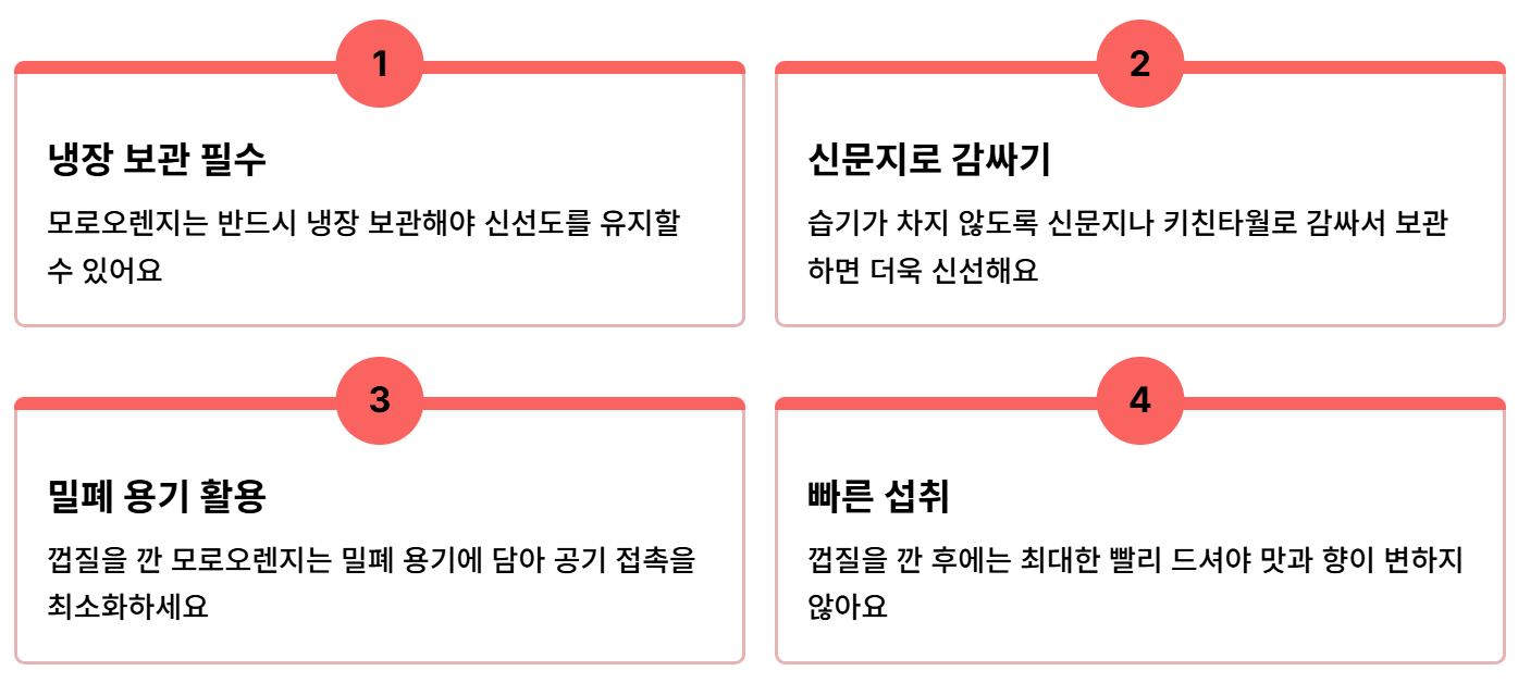 모로오렌지 효능, 부작용