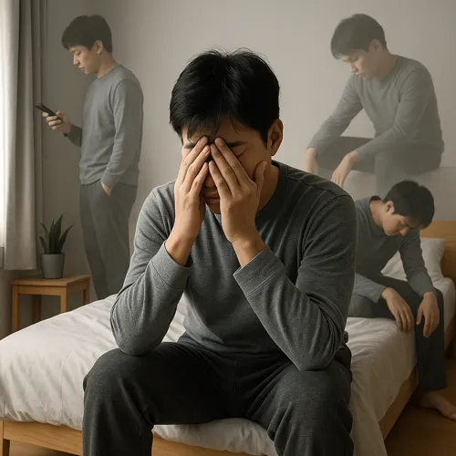 우울증 환자 특징 이미지