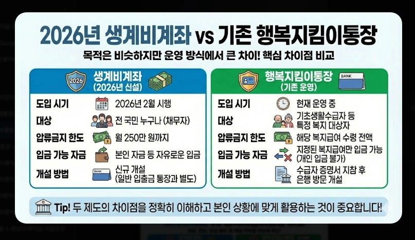 생계비통장 은행별 우대혜택 비교 [2026년 최신] 수수료 면제 및 금리 우대 조건 정리