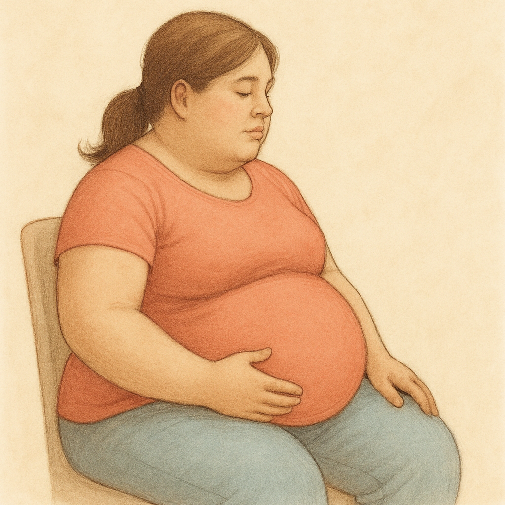 비만산모 임신중독증과 관련된 사진