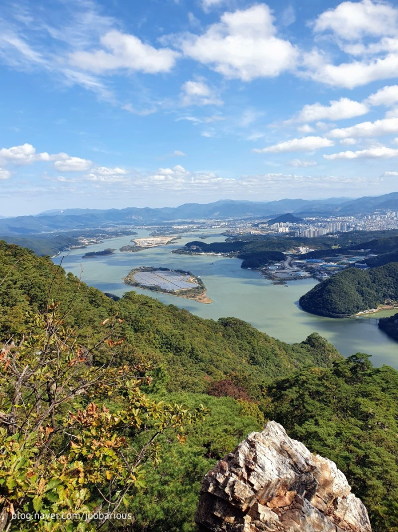 삼악산 등산코스 등산지도