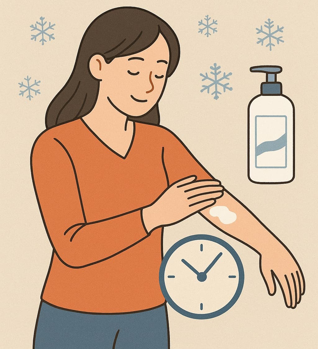 🍯 겨울철 건조한 피부, 바디로션 바르는 골든타임 꿀팁