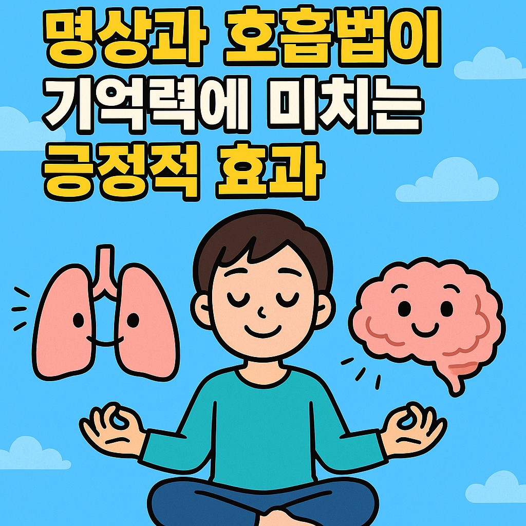 명상과 호흡법이 기억력에 미치는 긍정적 효과 관련사진