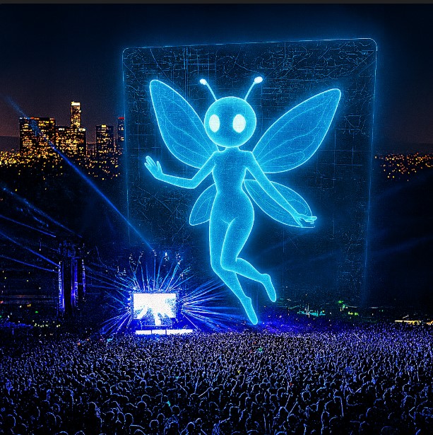 홀로그램과 EDM 관련 사진