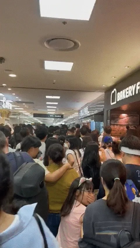 롯데백화점 롯데월드 화재