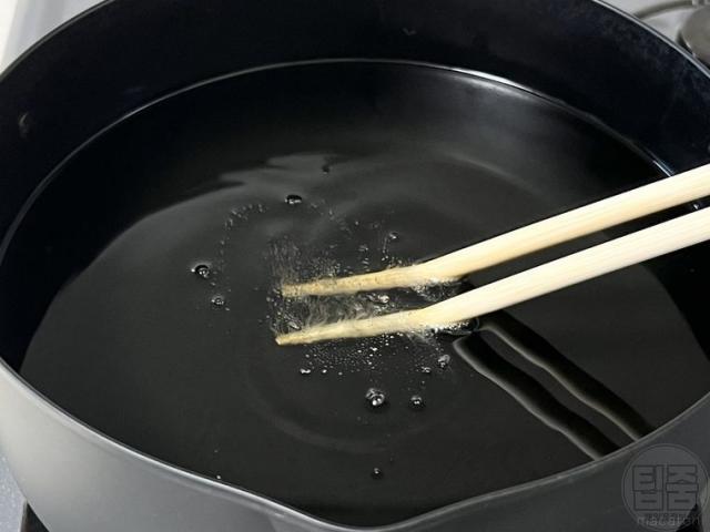 기름온도 확인 측정 젓가락 튀김온도계