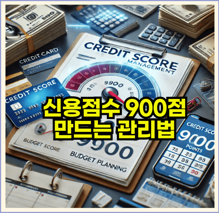 신용점수900점만드는방법