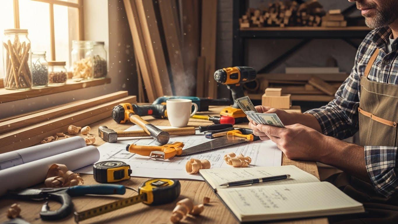 인테리어 목수 일당