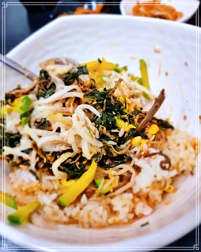 이만기 동네한바퀴 오산 오색시장 쑥부쟁이비빔밥 맛집
