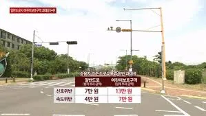 어린이보호구역 속도위반 과태료