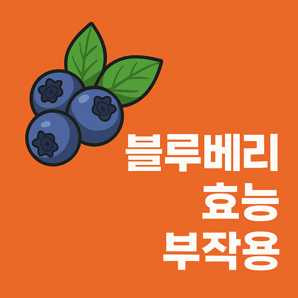 블루베리 효능 부작용