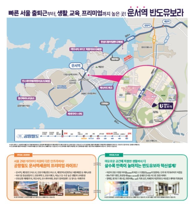 영종하늘도시 반도 유보라 - 입지 환경