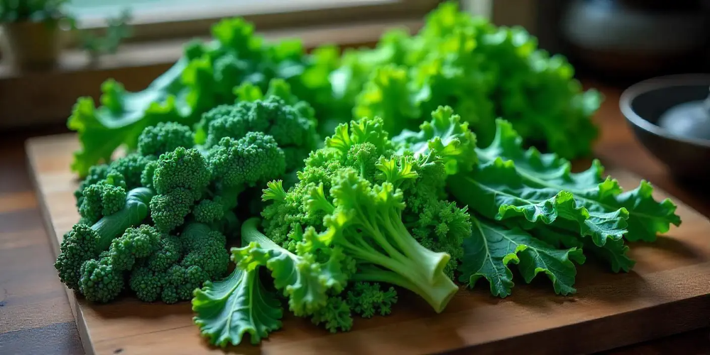 제아크산틴 (Zeaxanthin)이 포함된 잎채소