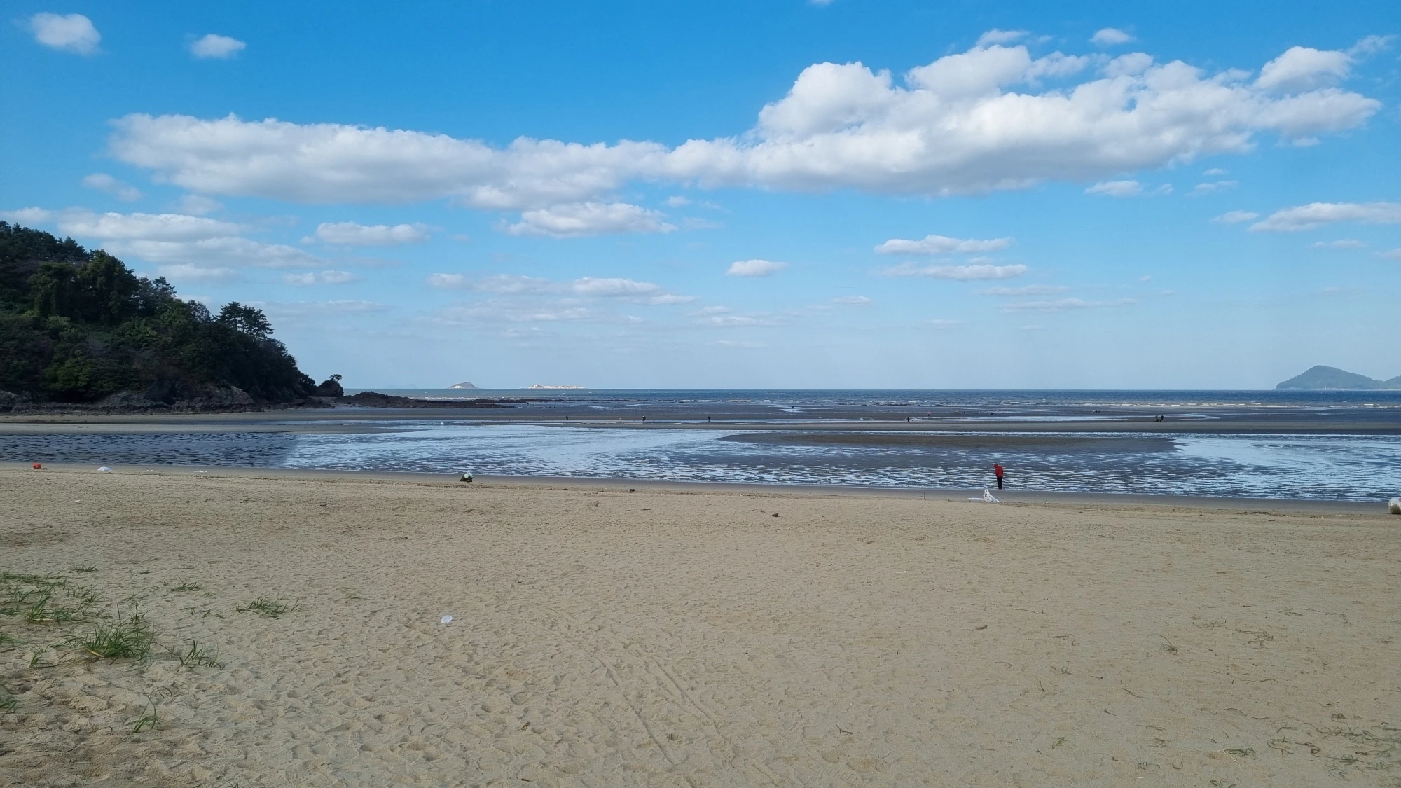 변산해수욕장 뻘