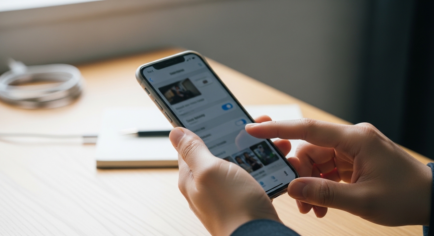 Google 포토 백업 설정