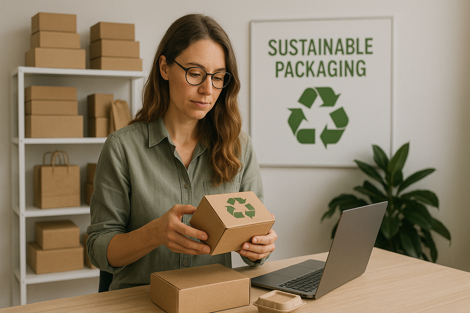 친환경 패키징 디자이너