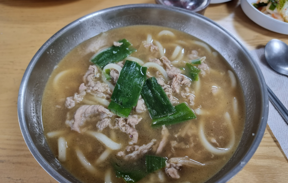 화천열무국수