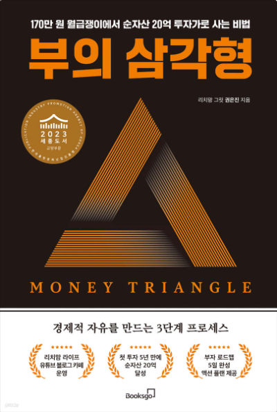 김은진 작가의 재테크 도서 '부의 삼각형' 책 표지 이미지