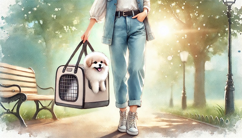 강아지 이동가방에 대한 이미지