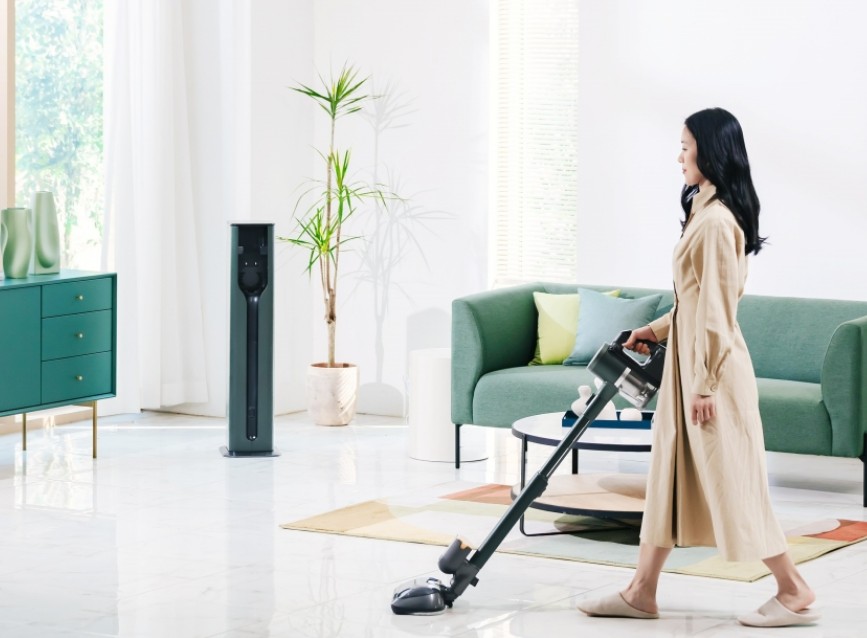 LG스팀청소기예시