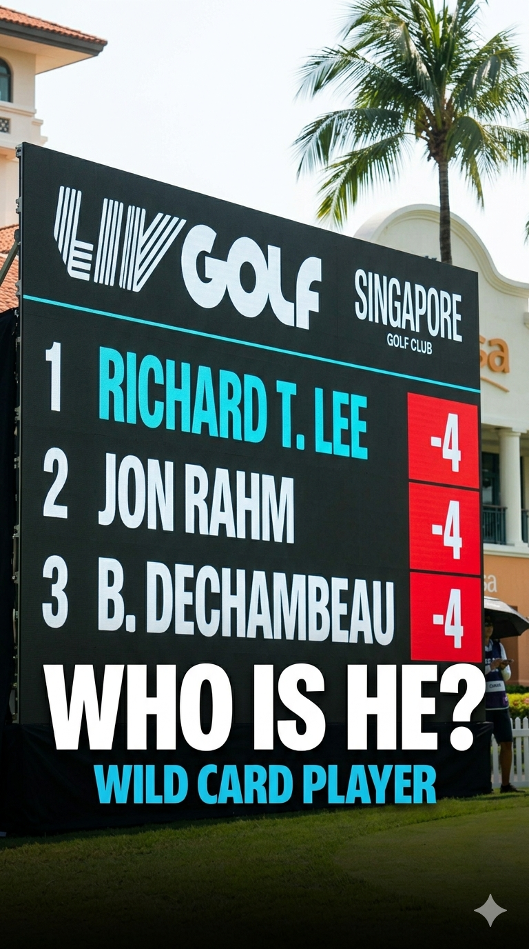 리브골프 싱가포르 1라운드 결과
