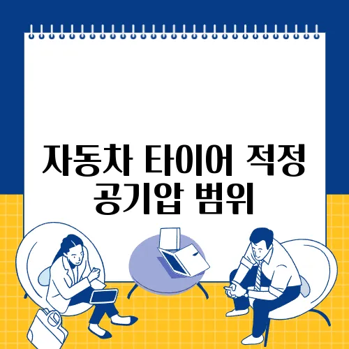 자동차 타이어 적정 공기압 범위