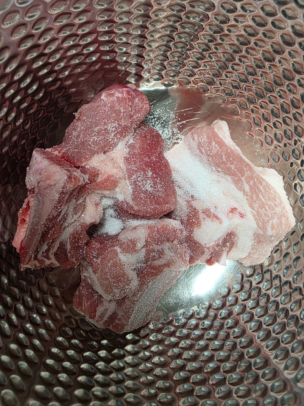 설탕으로 핏물 제거