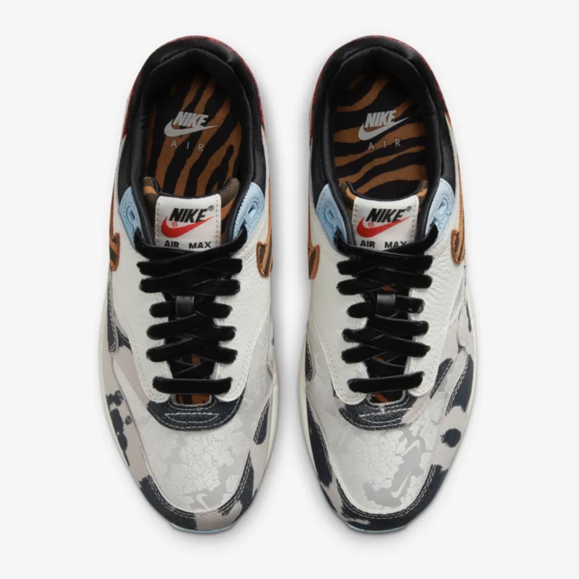 나이키 에어맥스 1 87 그레이트 인도어 위에서 본 모습