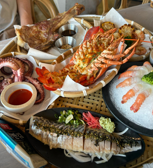 제주도 서귀포시 맛집 카멜리아힐 수국 근처 먹거리