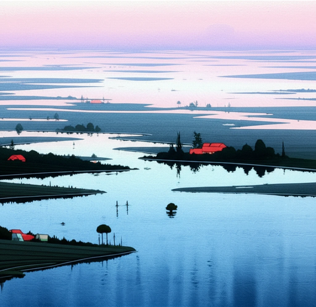 홍수 꿈해몽: 감당하기 힘든 변화의 