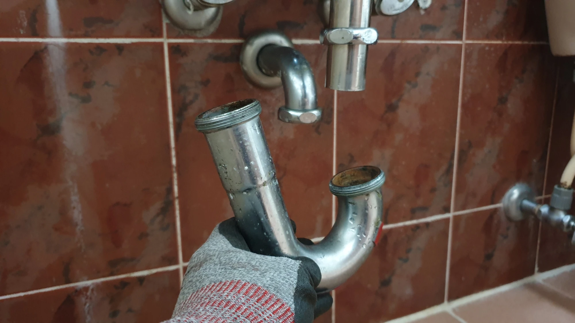 트랩 분리 모습