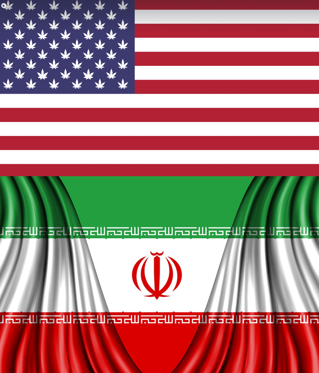 미국국기, 이란국기
