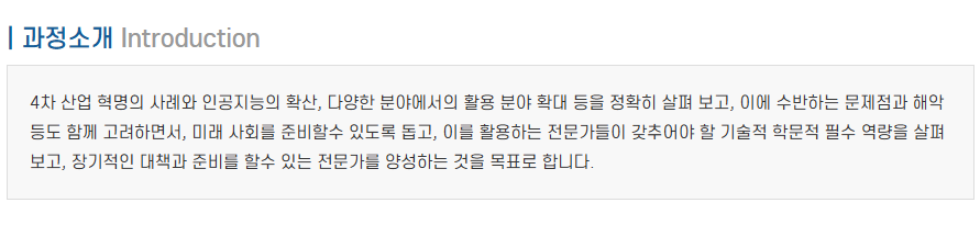 AI활용전문가 자격증 소개글 예시 &ndash; 과정 설명 참고용 이미지